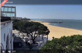 Obraz podglądu z kamery internetowej Arcachon - panorama